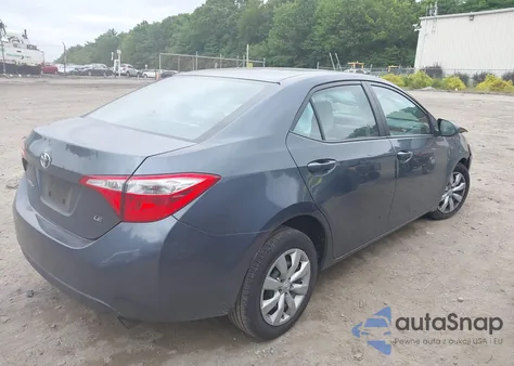 2014 Toyota Corolla Le из США, поврежденный, VIN 2T1BURHEXEC151894